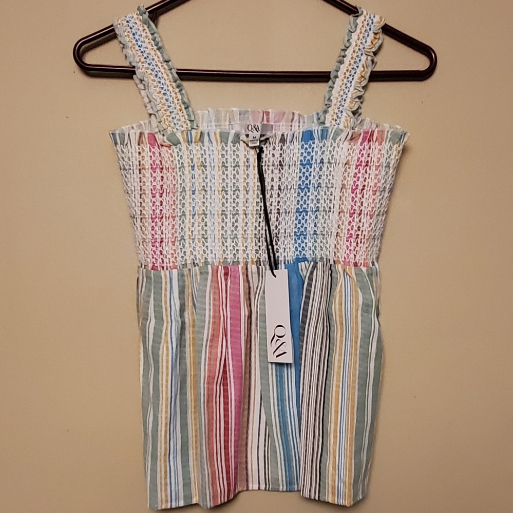 BRAND NEW! w/tags,  Rainbow tank top